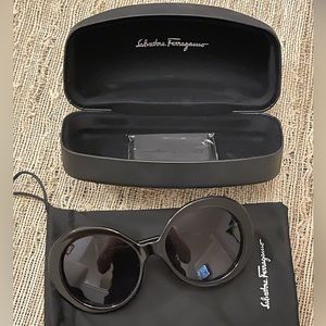 Salvatore Ferragamo Oversized Sunglsses